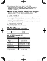 Предварительный просмотр 90 страницы Panasonic EY7420 Operating Instructions Manual