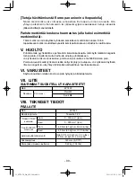 Предварительный просмотр 99 страницы Panasonic EY7420 Operating Instructions Manual