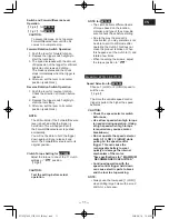 Предварительный просмотр 11 страницы Panasonic EY7430 Operating Instructions Manual