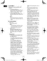 Предварительный просмотр 20 страницы Panasonic EY7430 Operating Instructions Manual