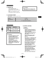 Предварительный просмотр 135 страницы Panasonic EY7430 Operating Instructions Manual