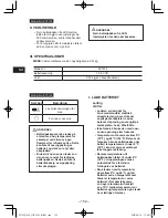 Предварительный просмотр 152 страницы Panasonic EY7430 Operating Instructions Manual