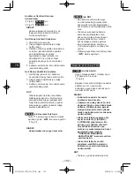 Предварительный просмотр 182 страницы Panasonic EY7430 Operating Instructions Manual