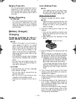 Предварительный просмотр 10 страницы Panasonic EY7440 - DRILL DRIVER 14.4V- MULTI-LANG Operating Instructions Manual