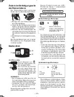 Предварительный просмотр 20 страницы Panasonic EY7440 - DRILL DRIVER 14.4V- MULTI-LANG Operating Instructions Manual