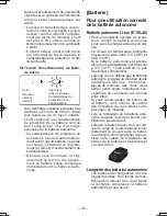 Предварительный просмотр 32 страницы Panasonic EY7440 - DRILL DRIVER 14.4V- MULTI-LANG Operating Instructions Manual