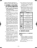 Предварительный просмотр 38 страницы Panasonic EY7440 - DRILL DRIVER 14.4V- MULTI-LANG Operating Instructions Manual