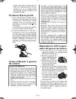 Предварительный просмотр 41 страницы Panasonic EY7440 - DRILL DRIVER 14.4V- MULTI-LANG Operating Instructions Manual