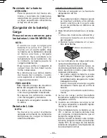 Предварительный просмотр 66 страницы Panasonic EY7440 - DRILL DRIVER 14.4V- MULTI-LANG Operating Instructions Manual