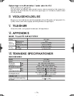 Предварительный просмотр 79 страницы Panasonic EY7440 - DRILL DRIVER 14.4V- MULTI-LANG Operating Instructions Manual