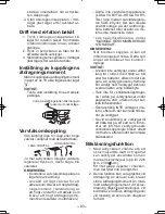 Предварительный просмотр 83 страницы Panasonic EY7440 - DRILL DRIVER 14.4V- MULTI-LANG Operating Instructions Manual