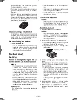 Предварительный просмотр 96 страницы Panasonic EY7440 - DRILL DRIVER 14.4V- MULTI-LANG Operating Instructions Manual