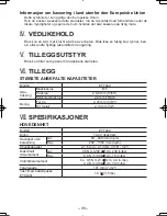 Предварительный просмотр 99 страницы Panasonic EY7440 - DRILL DRIVER 14.4V- MULTI-LANG Operating Instructions Manual