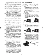 Предварительный просмотр 6 страницы Panasonic EY7440LN2L Operating Instructions Manual