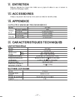 Предварительный просмотр 27 страницы Panasonic EY7440LN2L Operating Instructions Manual