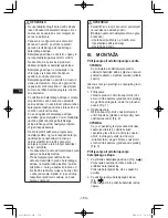 Preview for 150 page of Panasonic EY7441 Operating Instructions Manual