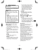 Preview for 151 page of Panasonic EY7441 Operating Instructions Manual