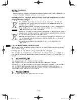 Preview for 174 page of Panasonic EY7441 Operating Instructions Manual