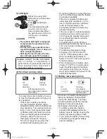 Предварительный просмотр 13 страницы Panasonic EY7442 Operating Instructions Manual