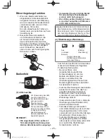 Предварительный просмотр 25 страницы Panasonic EY7442 Operating Instructions Manual