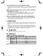 Предварительный просмотр 29 страницы Panasonic EY7442 Operating Instructions Manual