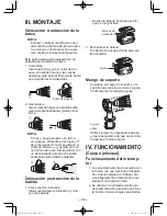 Предварительный просмотр 66 страницы Panasonic EY7442 Operating Instructions Manual