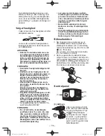 Предварительный просмотр 79 страницы Panasonic EY7442 Operating Instructions Manual