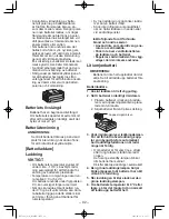 Предварительный просмотр 92 страницы Panasonic EY7442 Operating Instructions Manual