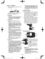 Предварительный просмотр 100 страницы Panasonic EY7442 Operating Instructions Manual