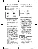 Предварительный просмотр 101 страницы Panasonic EY7442 Operating Instructions Manual