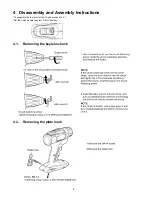 Предварительный просмотр 8 страницы Panasonic EY7443 Service Manual