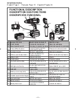 Предварительный просмотр 2 страницы Panasonic EY7450 Operating Instructions Manual