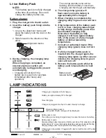 Предварительный просмотр 12 страницы Panasonic EY7450 Operating Instructions Manual