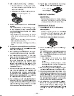 Предварительный просмотр 99 страницы Panasonic EY7460 - DRILL DRIVER 21.6V Operating Instructions Manual