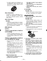 Preview for 120 page of Panasonic EY7460 - DRILL DRIVER 21.6V Operating Instructions Manual