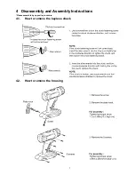 Preview for 7 page of Panasonic EY74A1 Service Manual