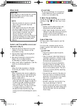 Preview for 11 page of Panasonic EY74A2X57 Operating Instructions Manual