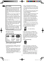 Предварительный просмотр 14 страницы Panasonic EY74A2X57 Operating Instructions Manual