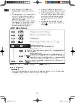 Предварительный просмотр 16 страницы Panasonic EY74A2X57 Operating Instructions Manual
