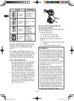 Предварительный просмотр 24 страницы Panasonic EY74A2X57 Operating Instructions Manual