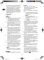 Предварительный просмотр 26 страницы Panasonic EY74A2X57 Operating Instructions Manual