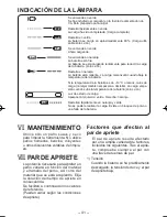 Предварительный просмотр 41 страницы Panasonic EY7540 - IMPACT DRIVER 14.4V Operating Instructions Manual