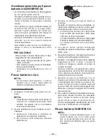 Preview for 46 page of Panasonic EY7541 - CORDLESS IMPACT WRENCH Operating Instructions Manual