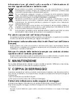 Preview for 48 page of Panasonic EY7541 - CORDLESS IMPACT WRENCH Operating Instructions Manual