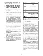 Preview for 63 page of Panasonic EY7541 - CORDLESS IMPACT WRENCH Operating Instructions Manual