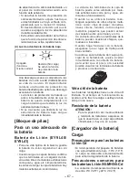 Preview for 67 page of Panasonic EY7541 - CORDLESS IMPACT WRENCH Operating Instructions Manual