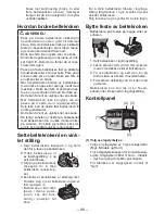 Предварительный просмотр 98 страницы Panasonic EY7541 - CORDLESS IMPACT WRENCH Operating Instructions Manual