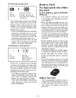 Предварительный просмотр 9 страницы Panasonic EY7542 - CORDLESS IMPACT WRENCH Operating Instructions Manual