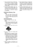 Предварительный просмотр 11 страницы Panasonic EY7542 - CORDLESS IMPACT WRENCH Operating Instructions Manual