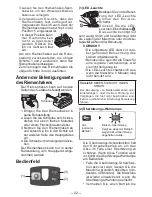 Предварительный просмотр 22 страницы Panasonic EY7542 - CORDLESS IMPACT WRENCH Operating Instructions Manual